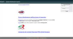 Desktop Screenshot of manifestazioni-sportive.it